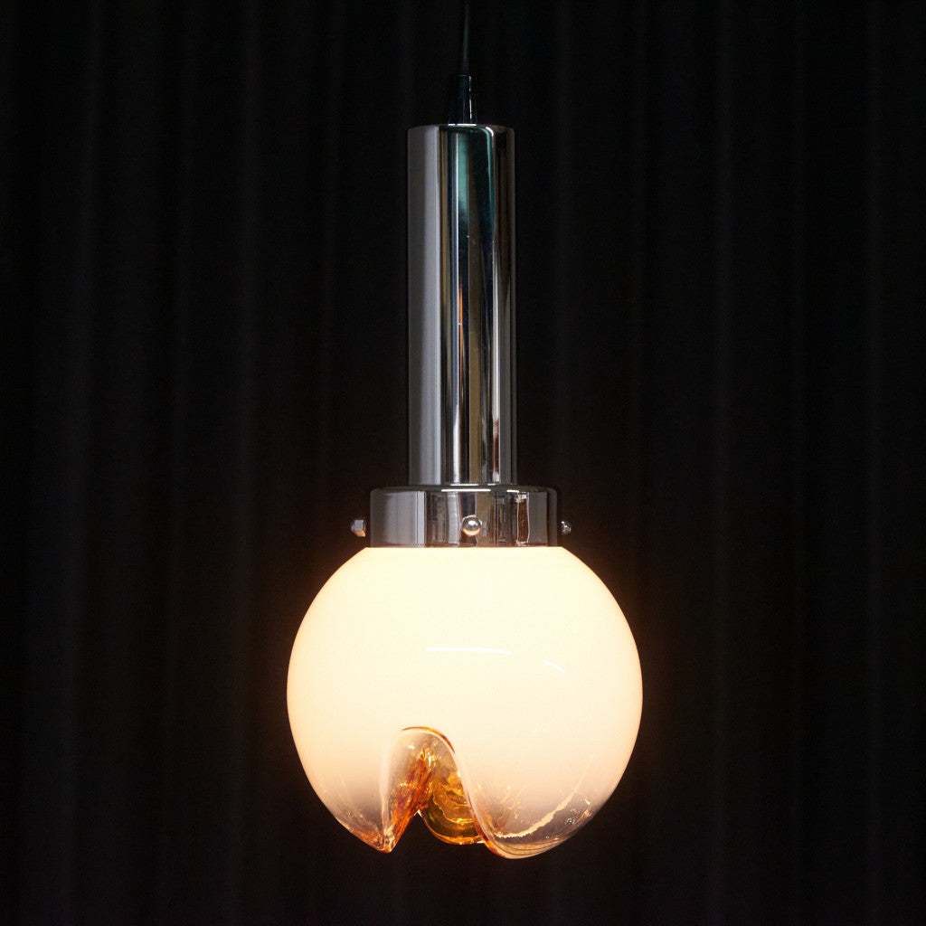 ヴィンテージ ムラノガラス ペンダントライト