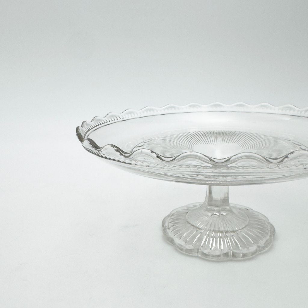 ガラス ケーキスタンド