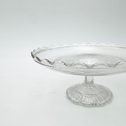 ガラス ケーキスタンド