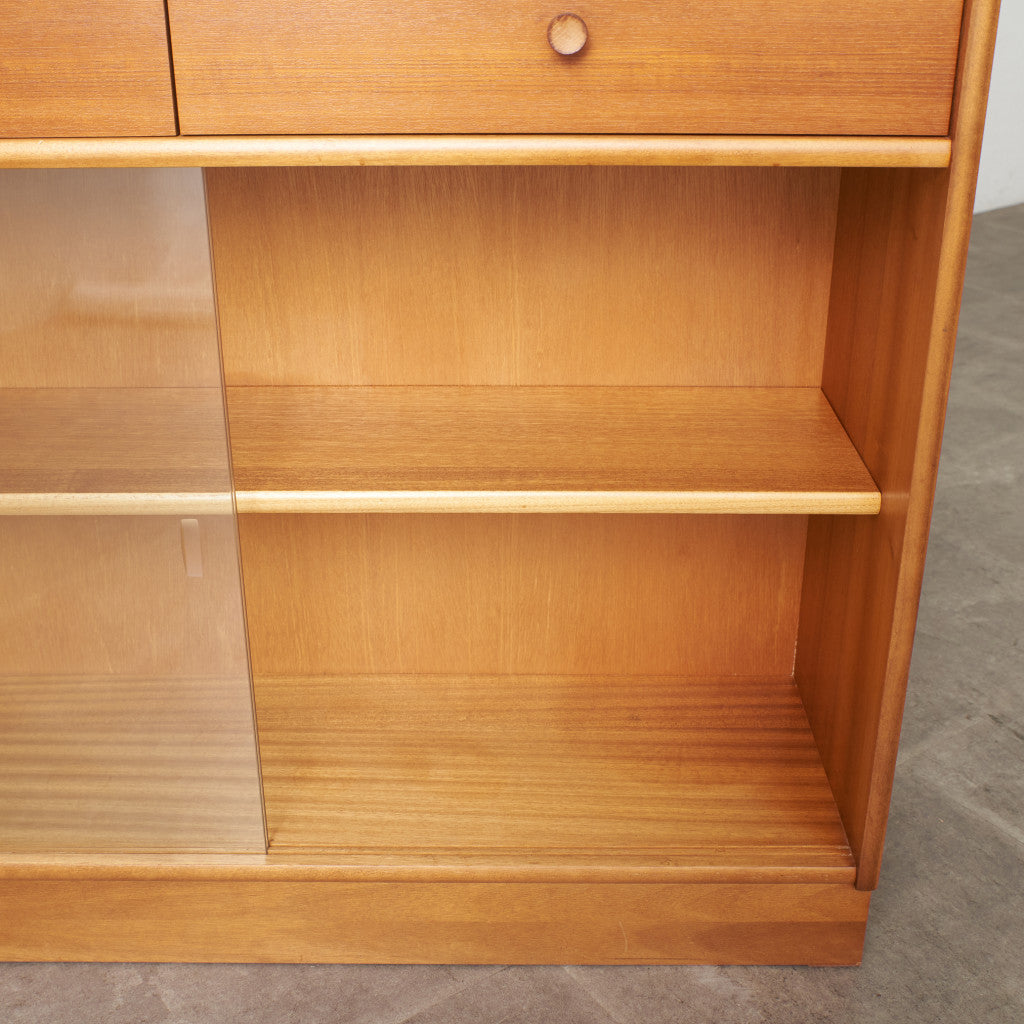 ヴィンテージ ガラスキャビネット