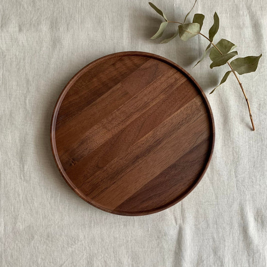 Wood Tray 22cm ウォールナット
