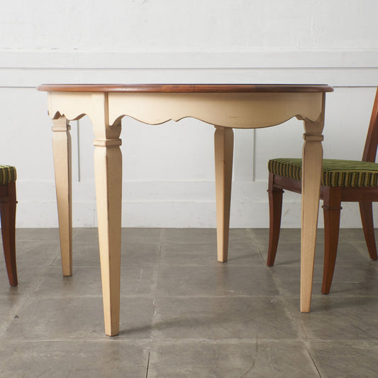 オーバル ダイニングテーブル / リペイント品