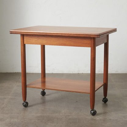 英国ヴィンテージ ターンリーフ ティートロリー