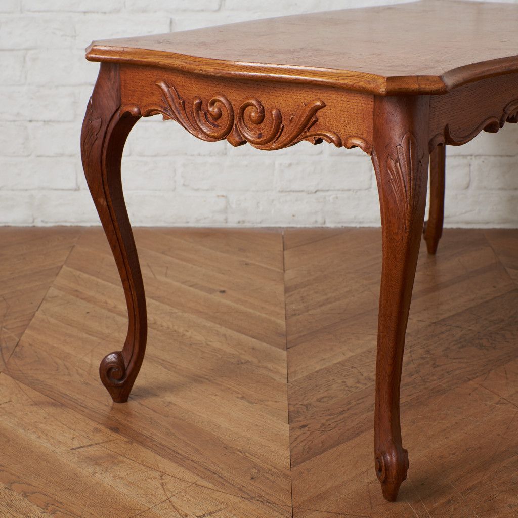 フレンチプロヴィンシャル パーケットトップ コーヒーテーブル