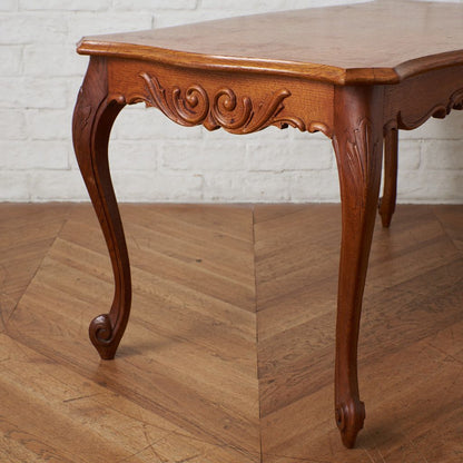 フレンチプロヴィンシャル パーケットトップ コーヒーテーブル