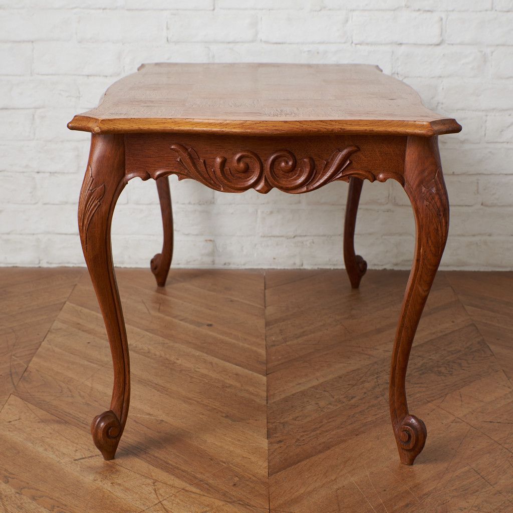 フレンチプロヴィンシャル パーケットトップ コーヒーテーブル