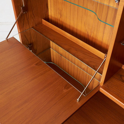 Chevron ヴィンテージ ウォールキャビネット