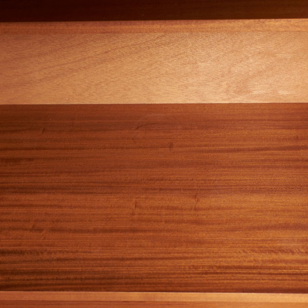 Chevron ヴィンテージ ウォールキャビネット