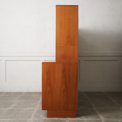 Chevron ヴィンテージ ウォールキャビネット