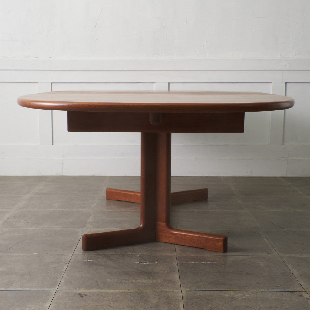 デンマーク エクステンション オーバルダイニングテーブル