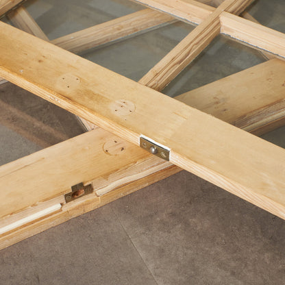 英国アンティーク 両開き ガラスドア