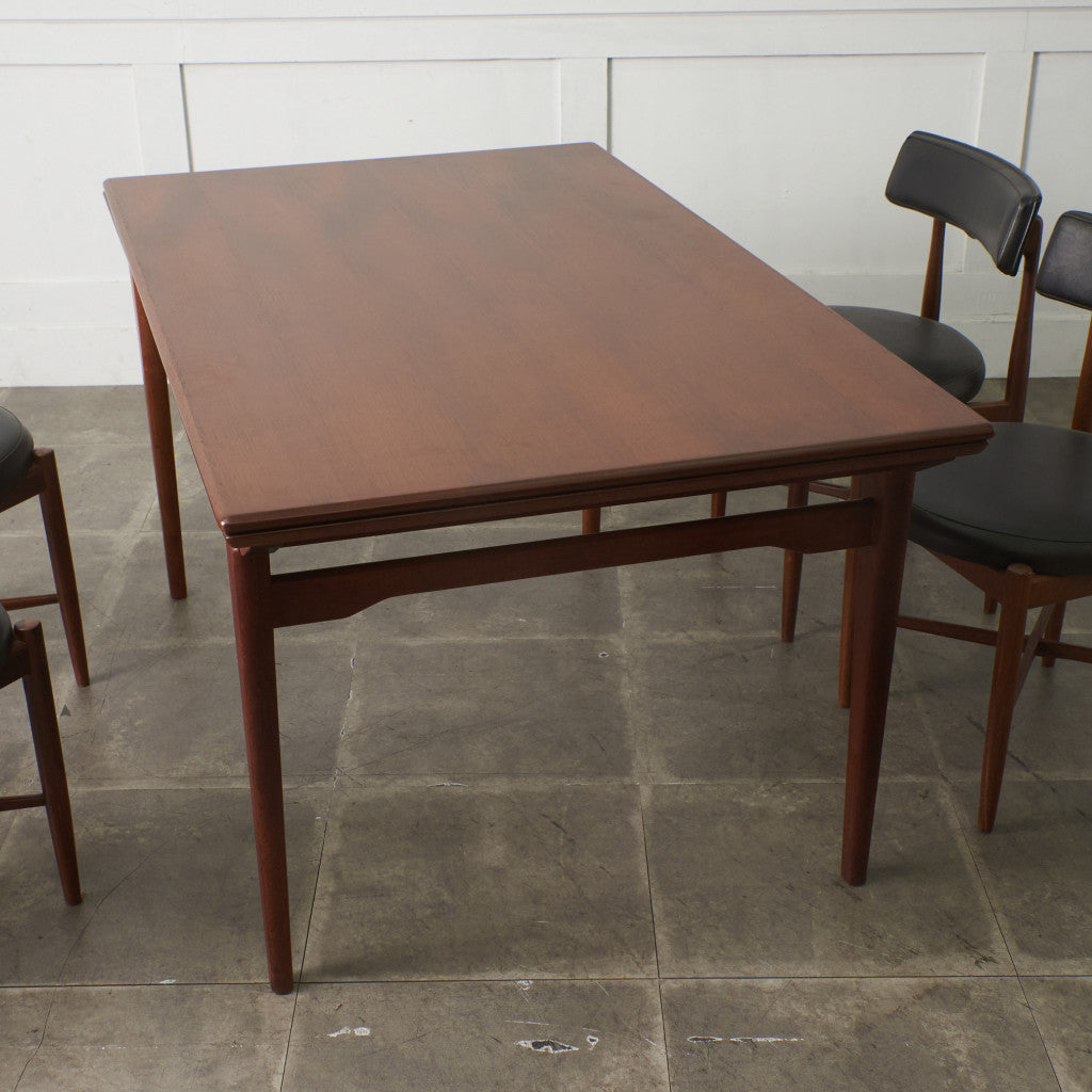 デンマークヴィンテージ ドローリーフ ダイニングテーブル