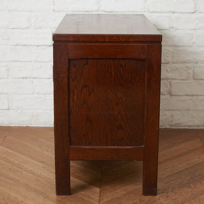 ジャパンヴィンテージ 古い木製 サイドボード