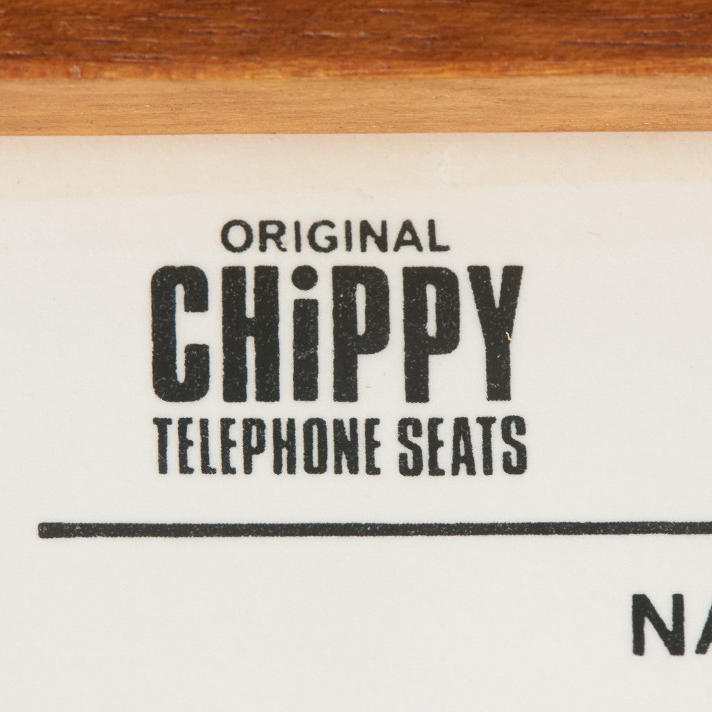 ヴィンテージ テレフォンベンチ / 張替済