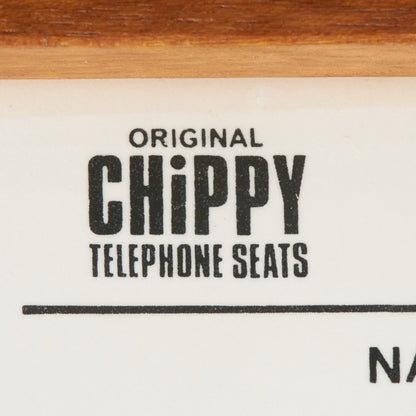 ヴィンテージ テレフォンベンチ / 張替済