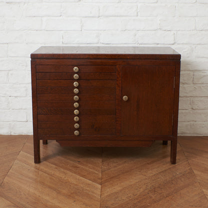 ジャパンヴィンテージ 古い木製 サイドボード