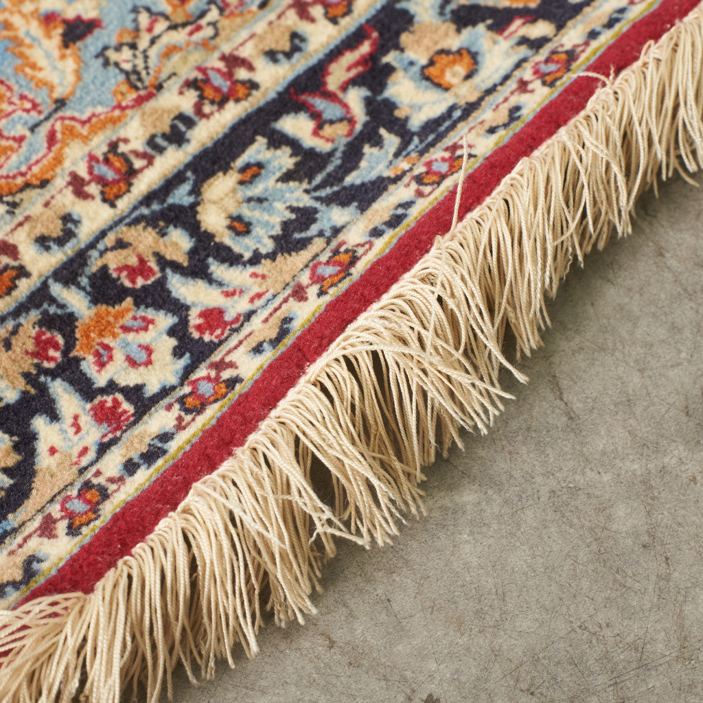 ウール製 手織りラグ