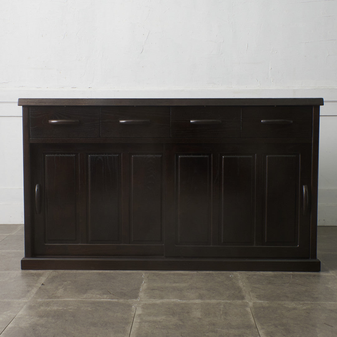 欅材 カウンター 150