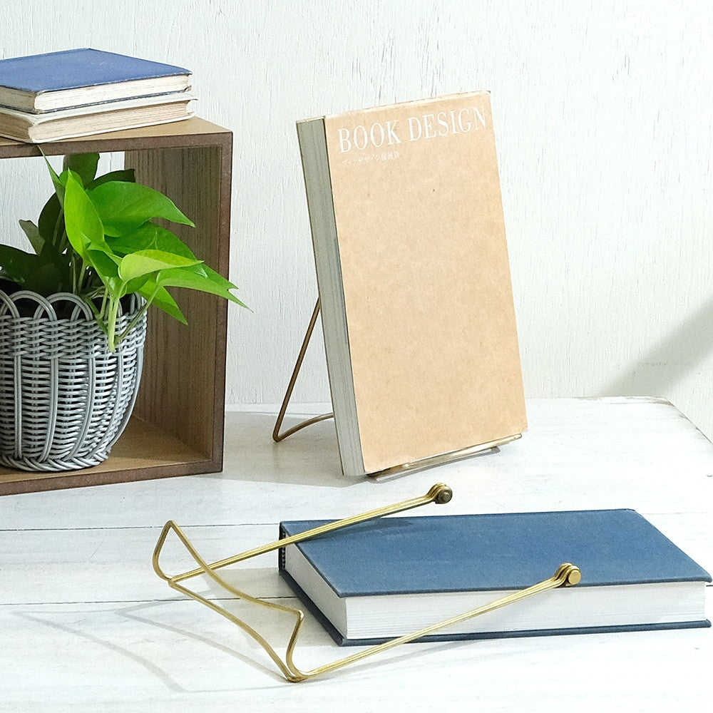 真鍮 ブックスタンド Sサイズ