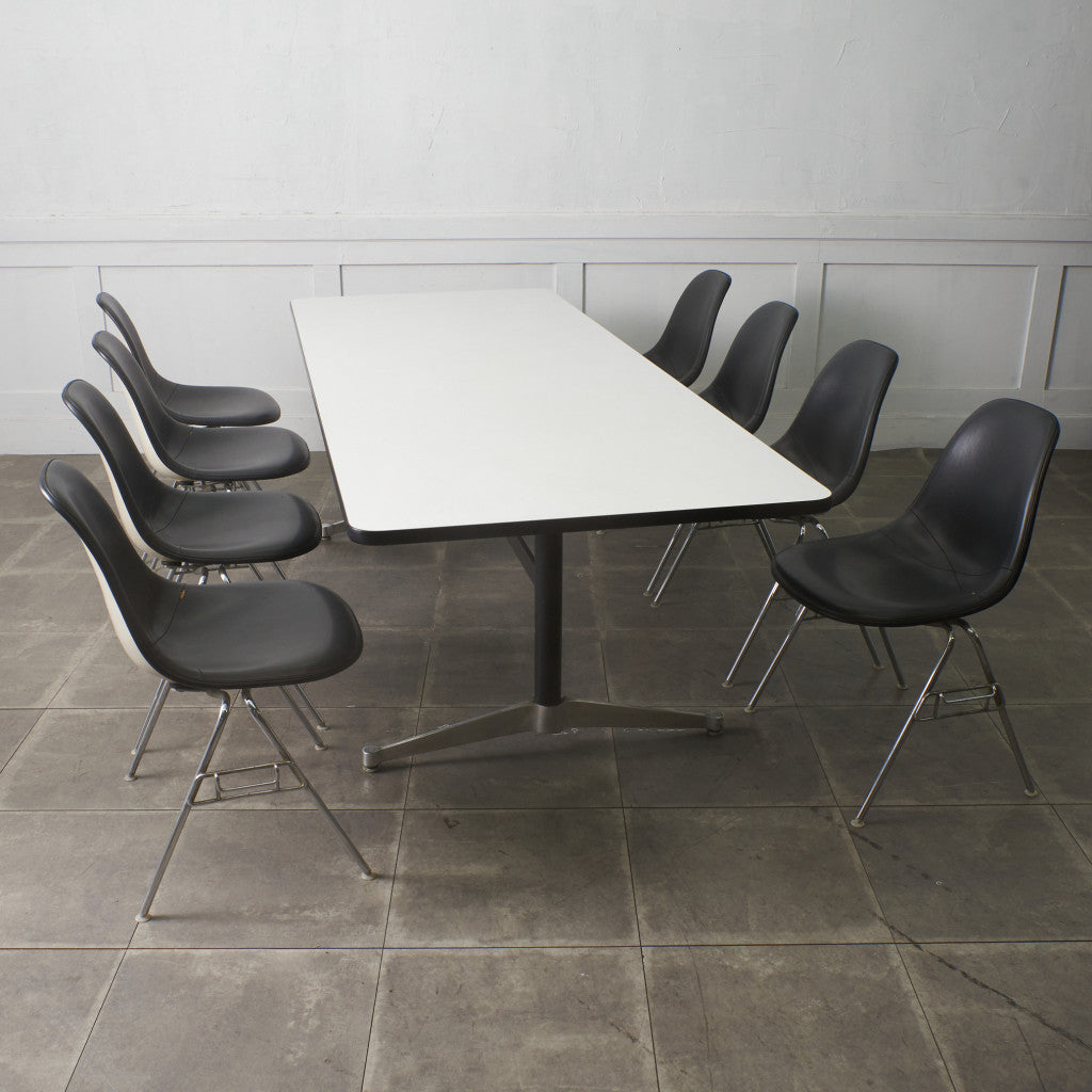 HermanMiller イームズテーブル　コントラクトベース　ブラック イームズ コントラクトベース ミーティングテーブル – rocca rocca