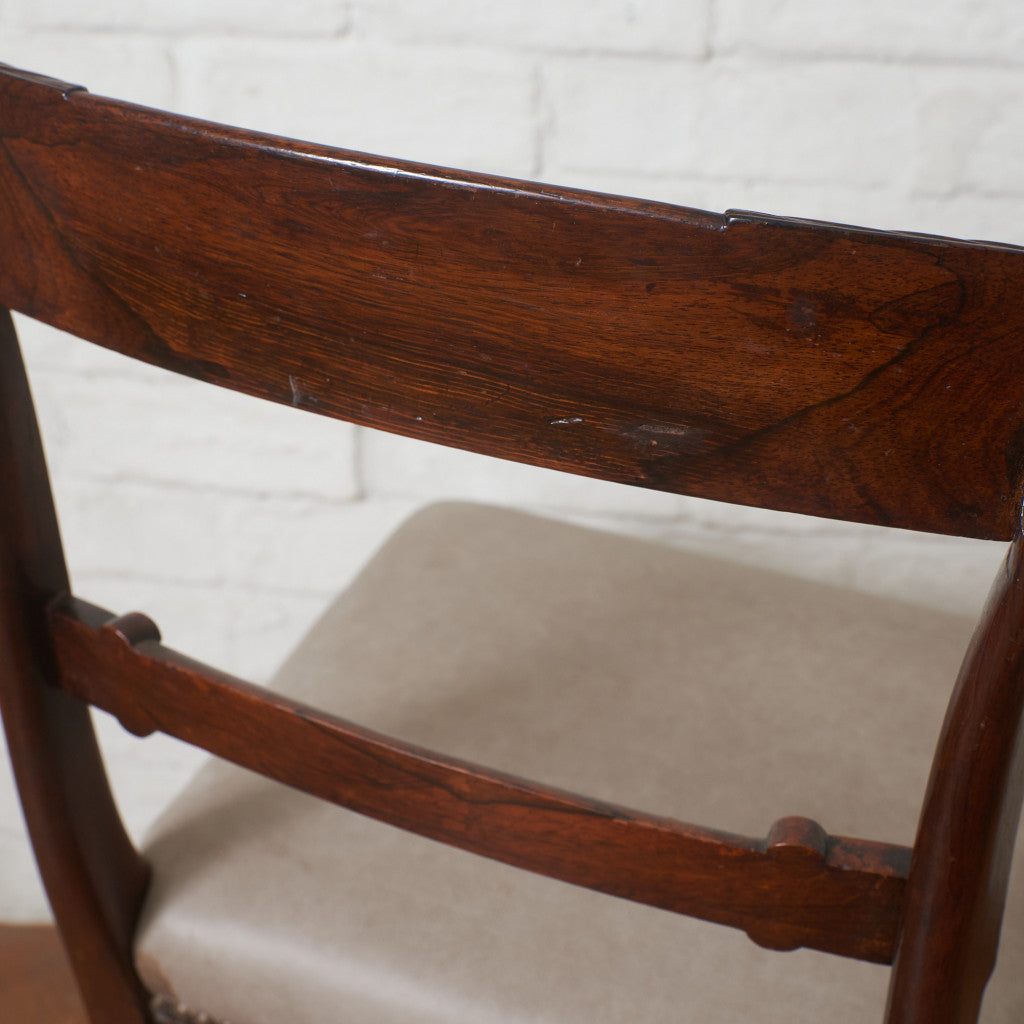 英国アンティーク リージェンシー様式 ダイニングチェア