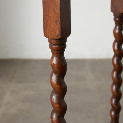 英国クラシック バーリーシュガーツイスト サイドテーブル