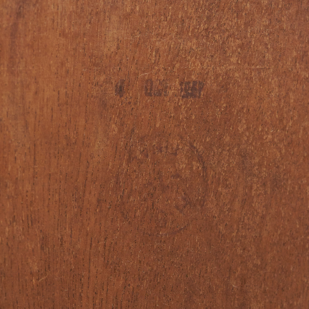 ヴィンテージ サイドテーブル / マガジンラック付き