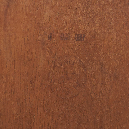 ヴィンテージ サイドテーブル / マガジンラック付き