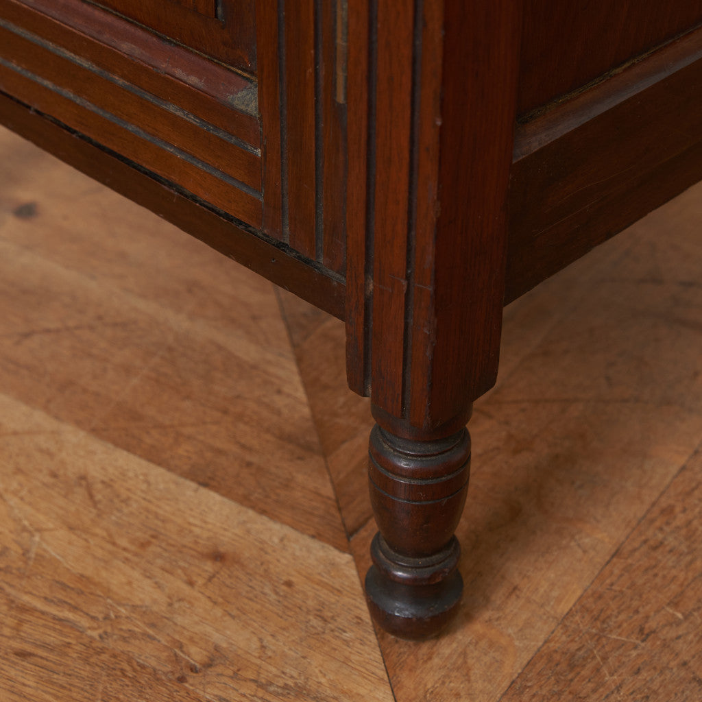 英国アンティーク ウォールナット材 スモールキャビネット