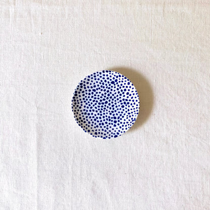 マリアンヌハルバーグ 瀬戸焼 豆皿 ドット