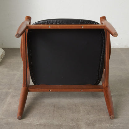 北欧スタイル ヴィンテージ アームチェア / 張替済