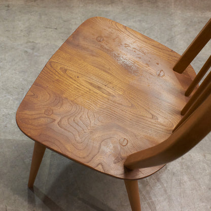 4本スポーク フープバックチェア