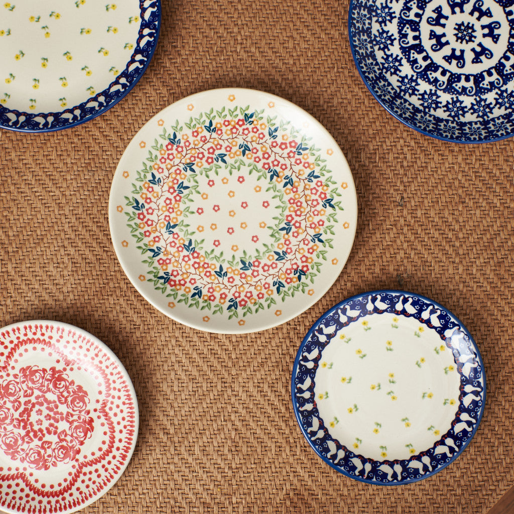 ポーリッシュポタリー プレート アヒル 17cm