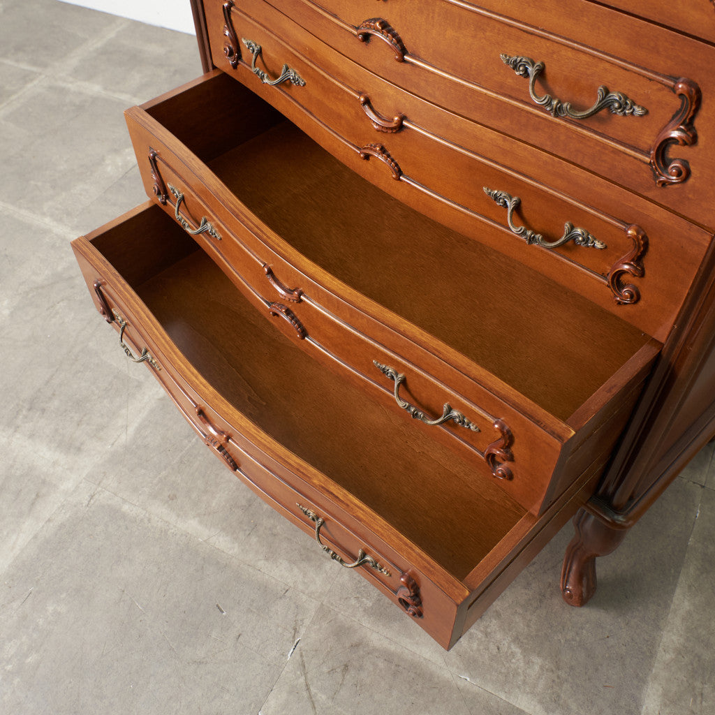 イタリア製 5段チェスト