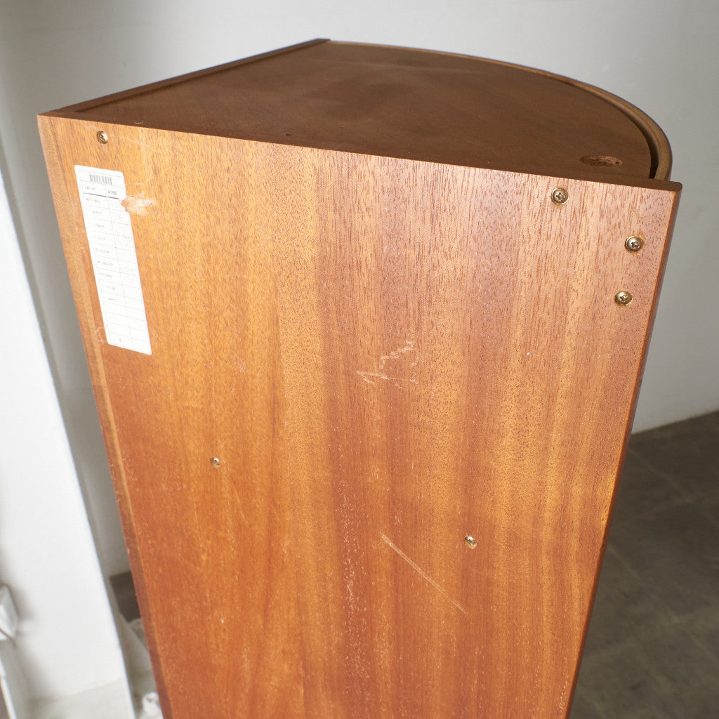 十字扉 ヴィンテージ トールコーナーキャビネット