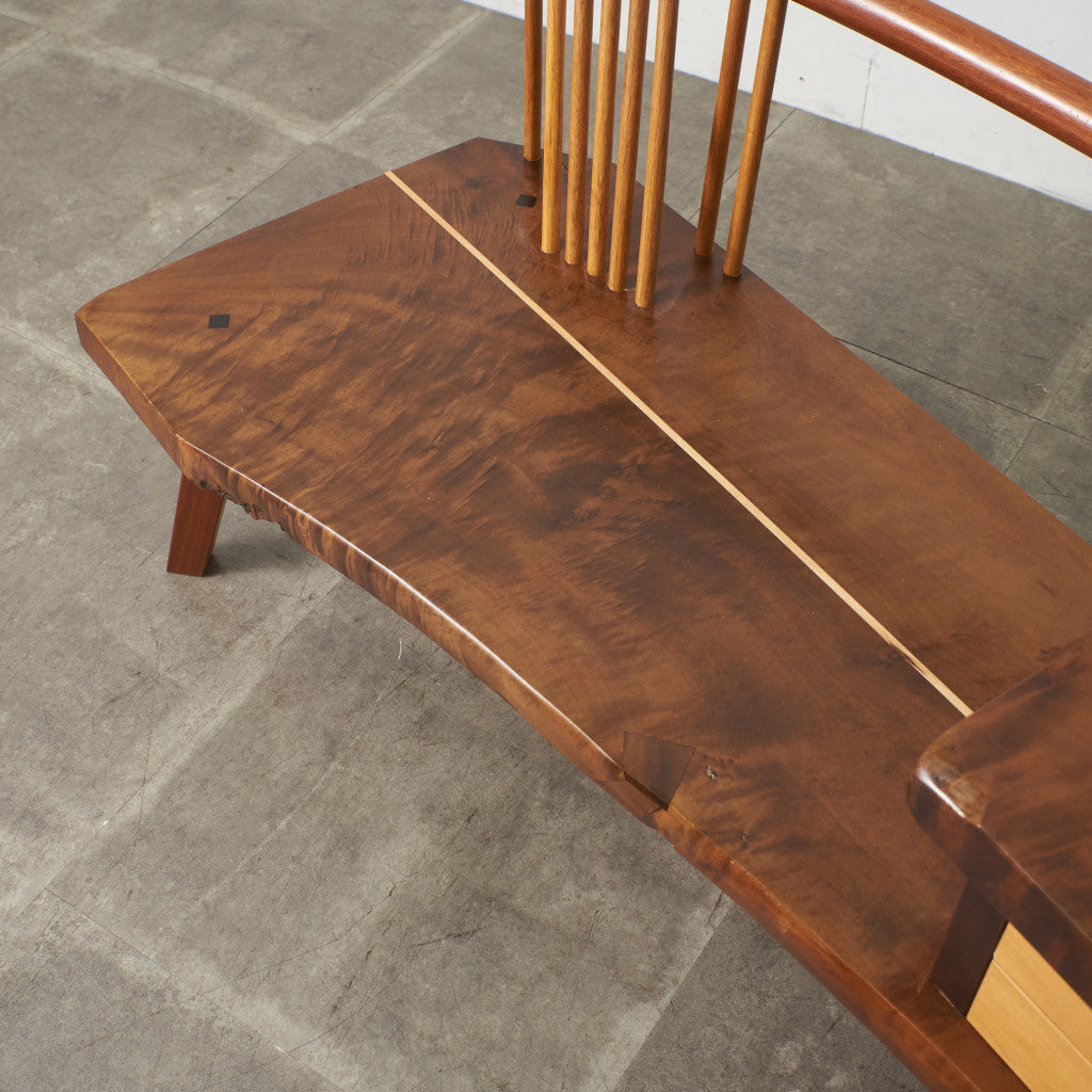 作家物 無垢材 ベンチ