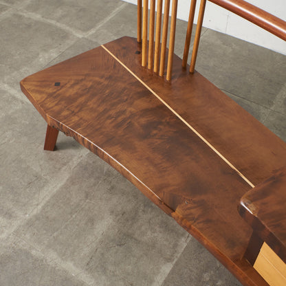 作家物 無垢材 ベンチ