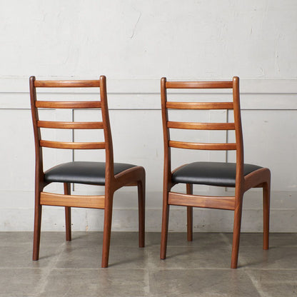 Fresco ラダーバックチェア(4546D) 2脚セット / 張替済