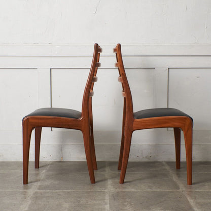 Fresco ラダーバックチェア(4546D) 2脚セット / 張替済