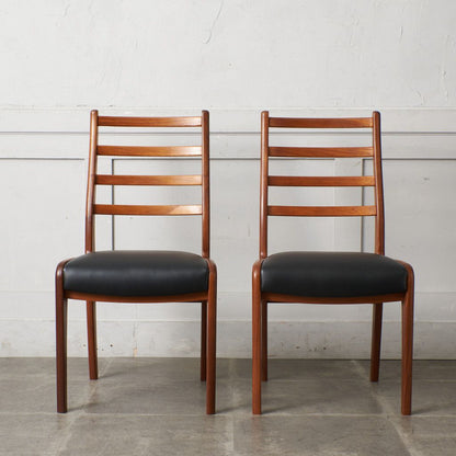 Fresco ラダーバックチェア(4546D) 2脚セット / 張替済