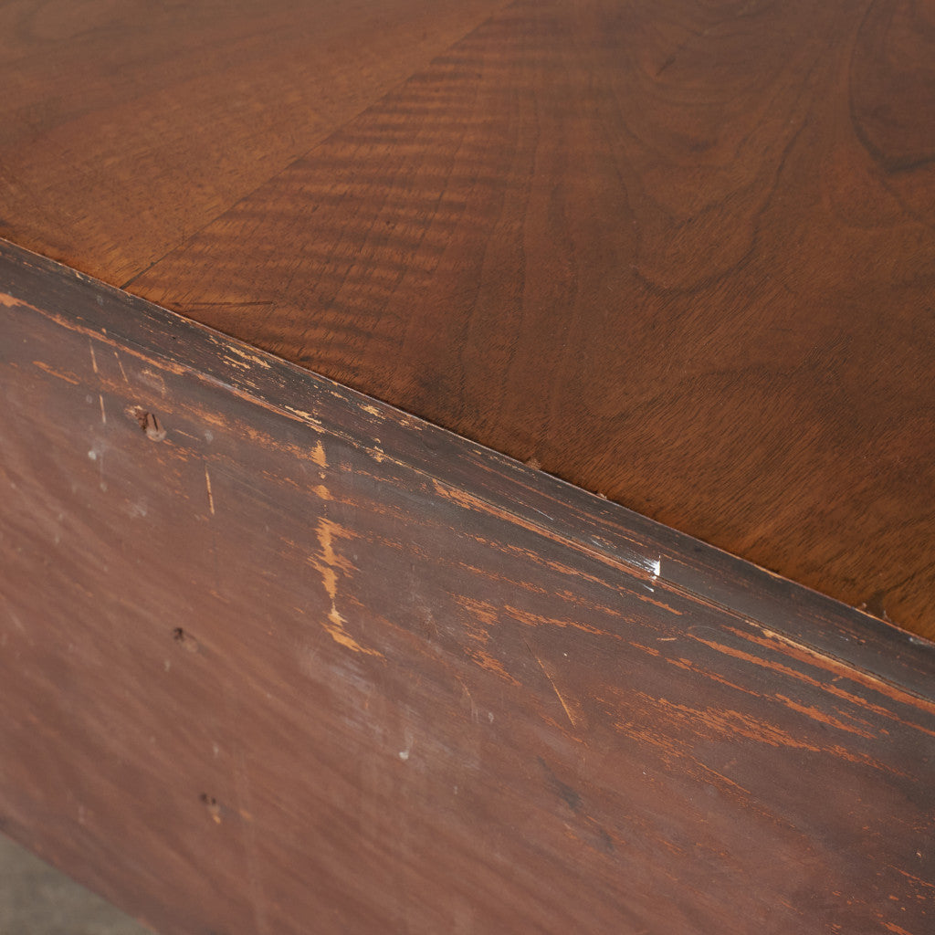 英国アンティーク 両袖デスク