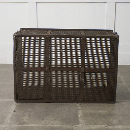 ヴィンテージ メタル メッシュバスケット