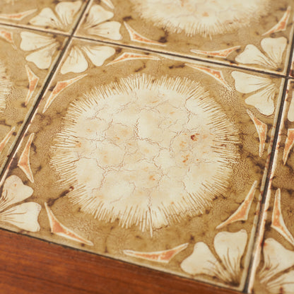 デンマーク製 ヴィンテージ タイルトップ コーヒーテーブル