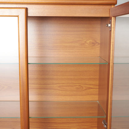 ヴィンテージ ガラスキャビネット