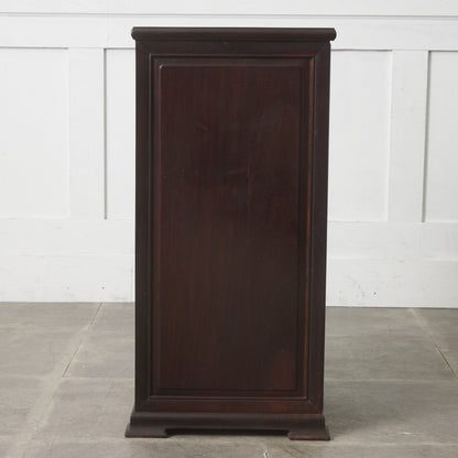 唐木 蛇腹扉 花梨材チェスト