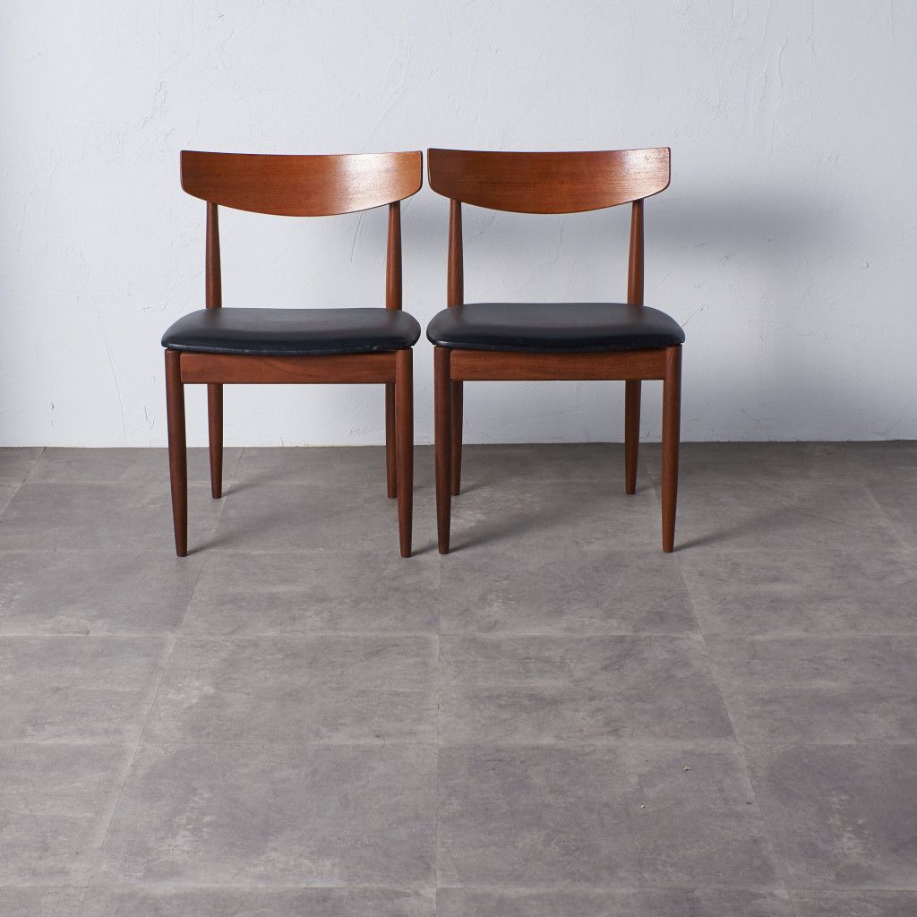 Danish ダイニングチェア 2脚セット