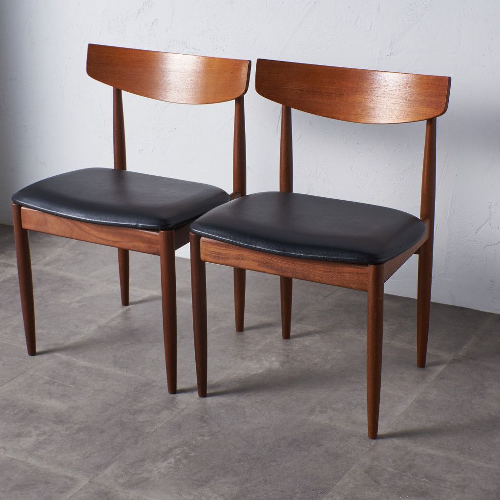 Danish ダイニングチェア 2脚セット