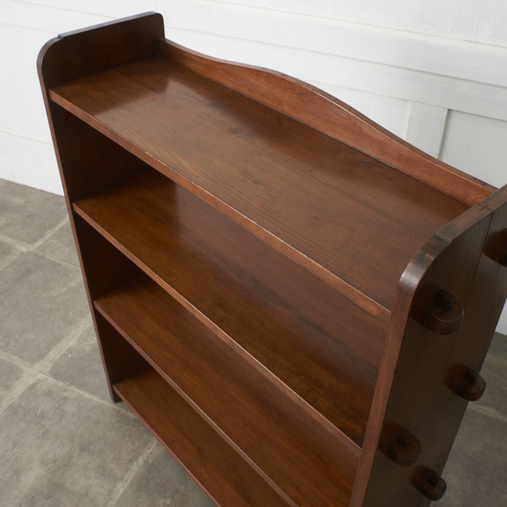 年代物 楔留め 本棚