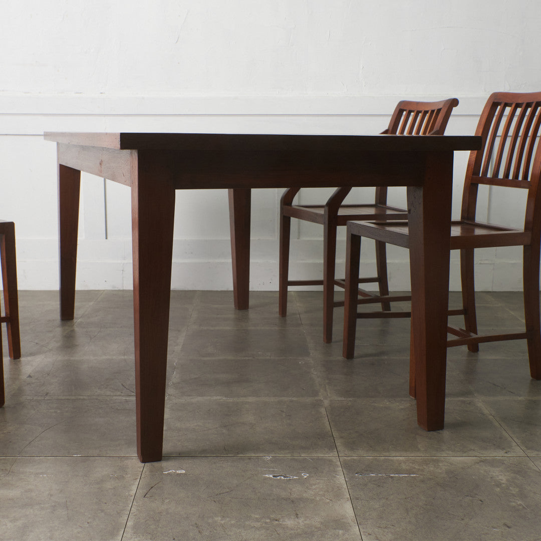 ダイニングテーブル　チーク チーク無垢材 ダイニングテーブル – rocca rocca