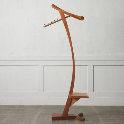 作家物 無垢材 コートハンガー